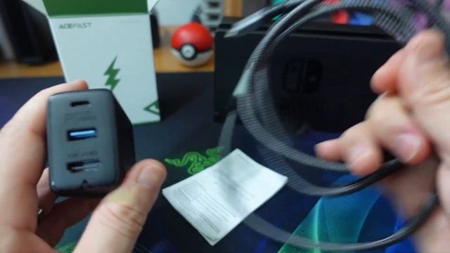 Acefast A17 : Caricatore Smart da 65 W con Trasferimento Video 4K 60 HZ e Funzioni HUB смотреть онлайн