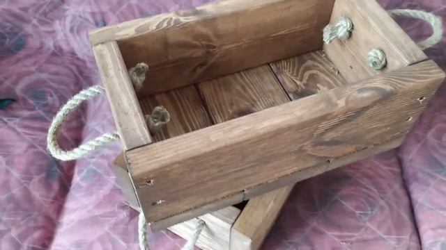 ящик деревянный с ручками из террасной доски смотреть онлайн
