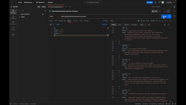 Postman тестирование API | Postman API | Postman Api Testing Tutorial | Postman Jsonplaceholder