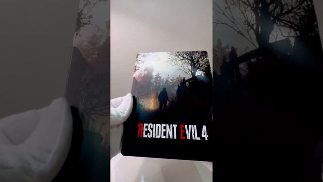 Resident Evil 4 Remake steel book unboxing | فتح علبة ريزدينت ايفل 4 ريميك