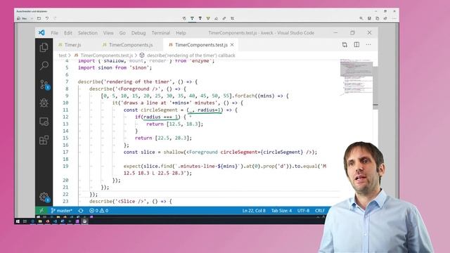 React TDD Part 3: Dependency Injection смотреть онлайн