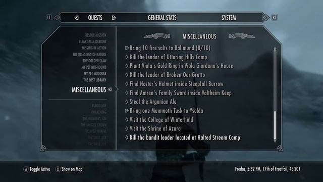 Skyrim SE Legendary Survival Mode: Journey to the rueful axe with Barbas. Part 5. Team change. смотреть онлайн