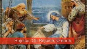 Ukrainian Christmas carol Radujsja zemle with English subtitles