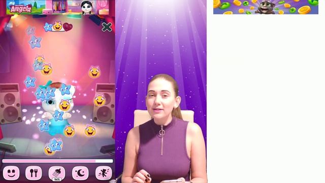 Моя Говорящая Анджела и Говорящий  Том вернулись в детство #УШАСТИК KIDS