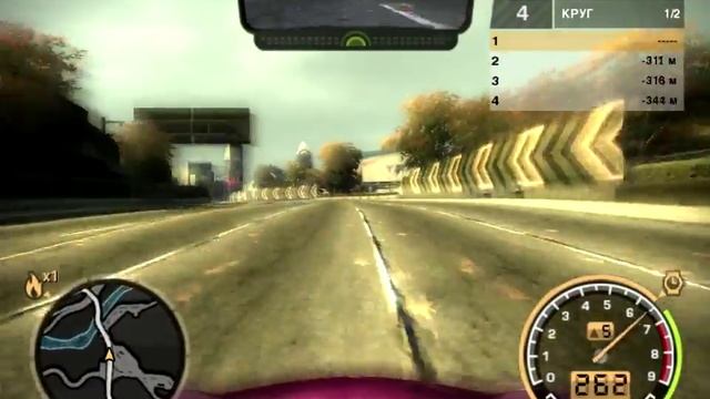 NFS Most Wanted (2005) - Porsche 911 Carrera S (Максимальная) - Гастингс (Кольцо) смотреть онлайн