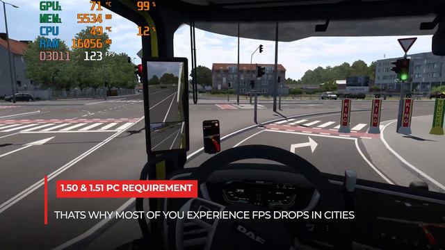 Update 1.50 & 1.51 New PC requirements in ETS2 and ATS