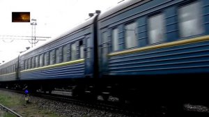 ЧС8 + ЧС8 с поездом №99 Ужгород - Киев