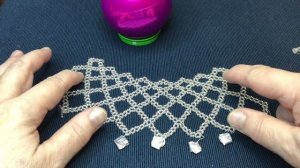 Новогодний шар, оплетённый бисером и ронделями. Мастер-класс. Ёлочные украшения.