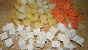 Вегетарианская уха с нори