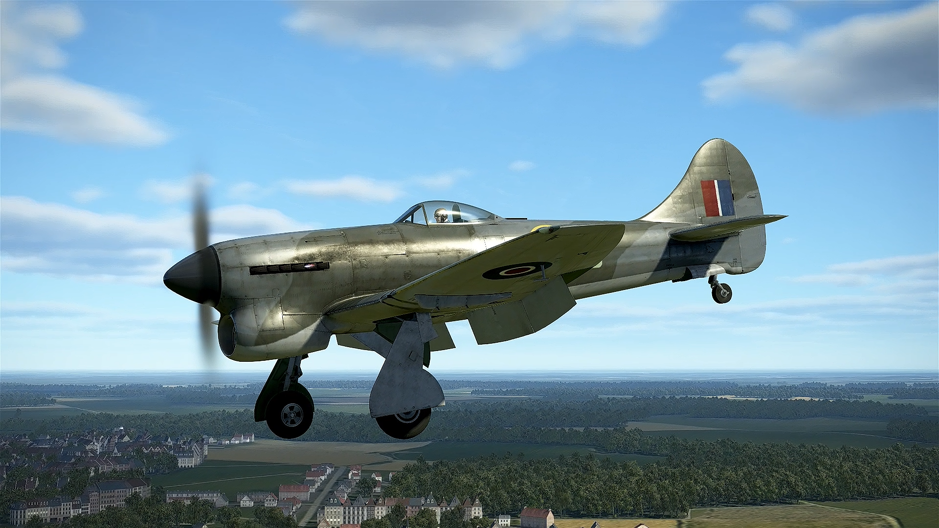 Посадки самолётов на разные аэродромы,  и т.д. Часть-8. Сим. "IL-2 Sturmovik Great Battles".