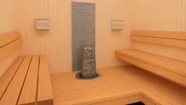 Электрокаменка в сауне