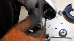 Как убрать люфт вала на болгарке