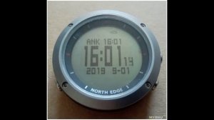 Наручные часы North Edge Altay 2, недокументированная комбинация кнопок, проверка точности хода.