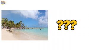 Beach and summer holidays vocabulary in English for kids