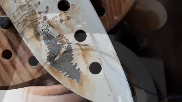 How to draw on metal. Easy to make at home смотреть онлайн