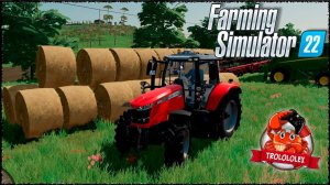 Farming simulator 22  Тюкование в симуляторе фермы