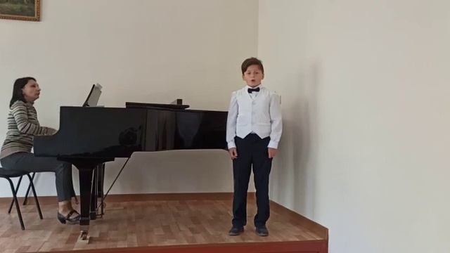 Перьков Максим, 10 лет. Муз. А. Аренского, сл. В. Жуковского «Круговая порука».mp4 смотреть онлайн