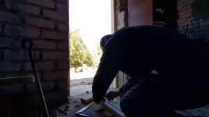 Дверь в сарай своими руками!