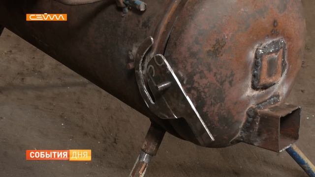 Жители Курской области изготавливают печки-буржуйки для военнослужащих смотреть онлайн