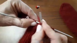 Как связать варежки спицами. Рукавицы с индийским клином просто. Вязание.