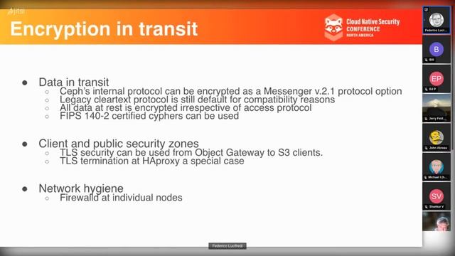 [BLU] Data Security and Storage Hardening in Rook and Ceph смотреть онлайн