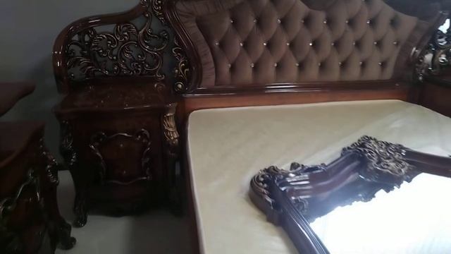 Спальня Джоконда Корень Дуба глянец от фабрики Эра мебель.
