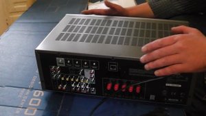 Распаковка yamaha RX-V473