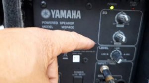 Yamaha MSR 400 Aktif Hoparlör Tanıtım Yamaha MSR 400 Active Speaker By DJ MAD SOUND LIGHT SYSTEM