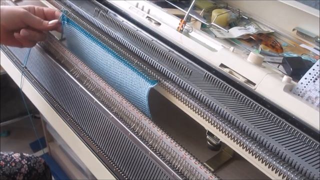 Интарсия. Машинное вязание. #маринабехтер смотреть онлайн