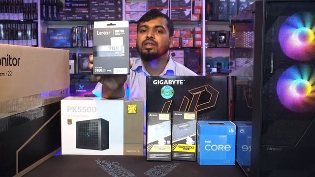 Intel 12400 pc build with LG 22MK600M Full Desktop Setup।। মাত্র ৬৭৩০০ টাকায়।। смотреть онлайн