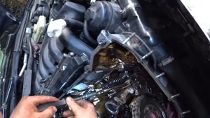 BMW жрёт масло.бензин. И не едет?))) Замена МСК и ремкомплекта ваноса на двигателе М52