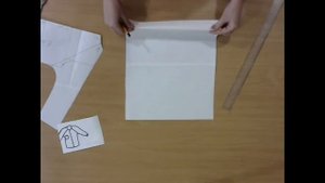 Детская рубашка. Построение реглана.