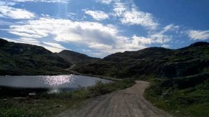 Кольский, Рыбачий и Средний на Уаз Патриот