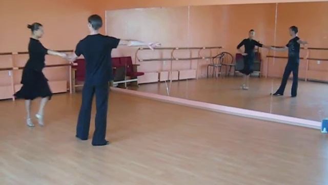 комбинация для румбы, репетиция. смотреть онлайн