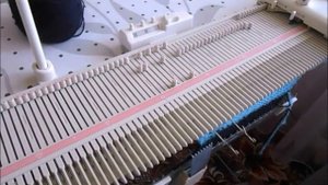 Декоративная отделка края полотна на любой вязальной машине