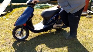Скутер Honda Dio AF 62 после простоя