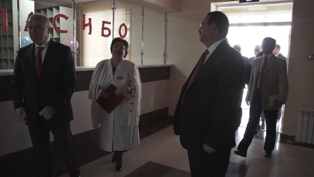 Открытие общежития с межвузовской студенческой поликлиникой смотреть онлайн