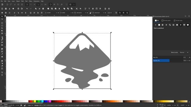 How To Vectorize a PNG Logo with Inkscape смотреть онлайн