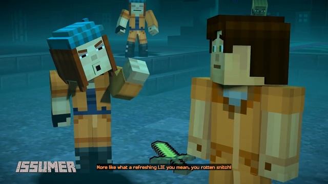 PETRA GREEDY PIG! Minecraft Story Mode Season 2 смотреть онлайн