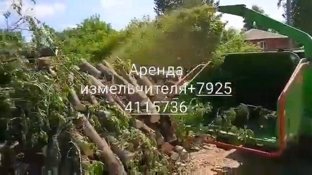 Аренда измельчителя деревьев. Дробилка древесины с доставкой Москва, Область, Регионы. +79254115736