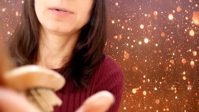 АСМР на русском - поухаживаю за вами - расчешу волосы и накрашу губки