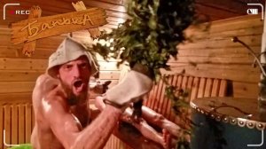 Крещенская Баня в Сибири 19 января. Баня из Кедра.