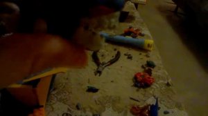 фигурки из пластилина огненная акула,акула робот и алан разрушытель миров