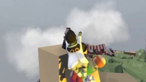 2023 играю с друзьями в прятки в игре Human fall flat