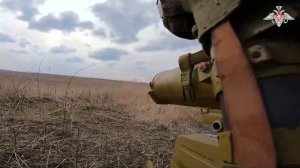 Боевая работа расчетов ПТУР