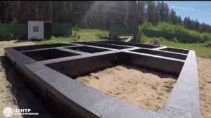 Ленточный фундамент под дом из бруса. Центр Домостроения г. Сыктывкар