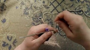 Как можно считать ряды без счетчика. Второй способ.Вязание спицами.