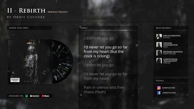 Orbit Culture - Rebirth Trilogy (LYRIC VIDEO) смотреть онлайн