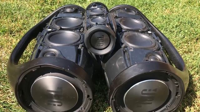 Тест бас jbl boombox ×2 и jbl charge 3 смотреть онлайн