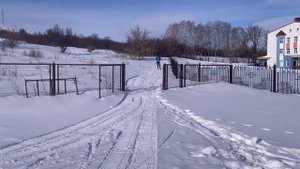 Поворот на лыжах в движении. Способ "переступанием"